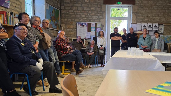 Réunion inauguration salle Jean Lazare Melle